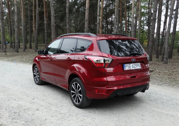 Ford Kuga cena 87900 przebieg: 86300, rok produkcji 2019 z Maszewo małe 154